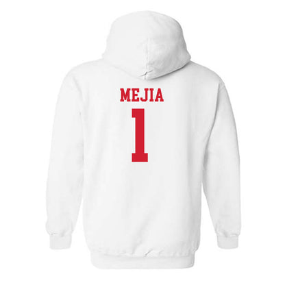 Fairfield - NCAA Men's Basketball : Eric Mejia - Classic Shersey Hooded Sweatshirt-1