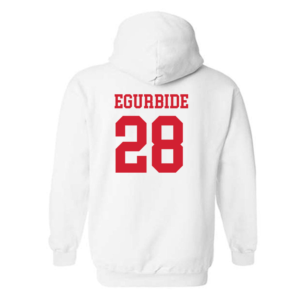 Fairfield - NCAA Men's Soccer : Xavier Egurbide - Classic Shersey Hooded Sweatshirt-1