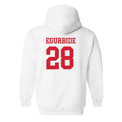 Fairfield - NCAA Men's Soccer : Xavier Egurbide - Classic Shersey Hooded Sweatshirt-1
