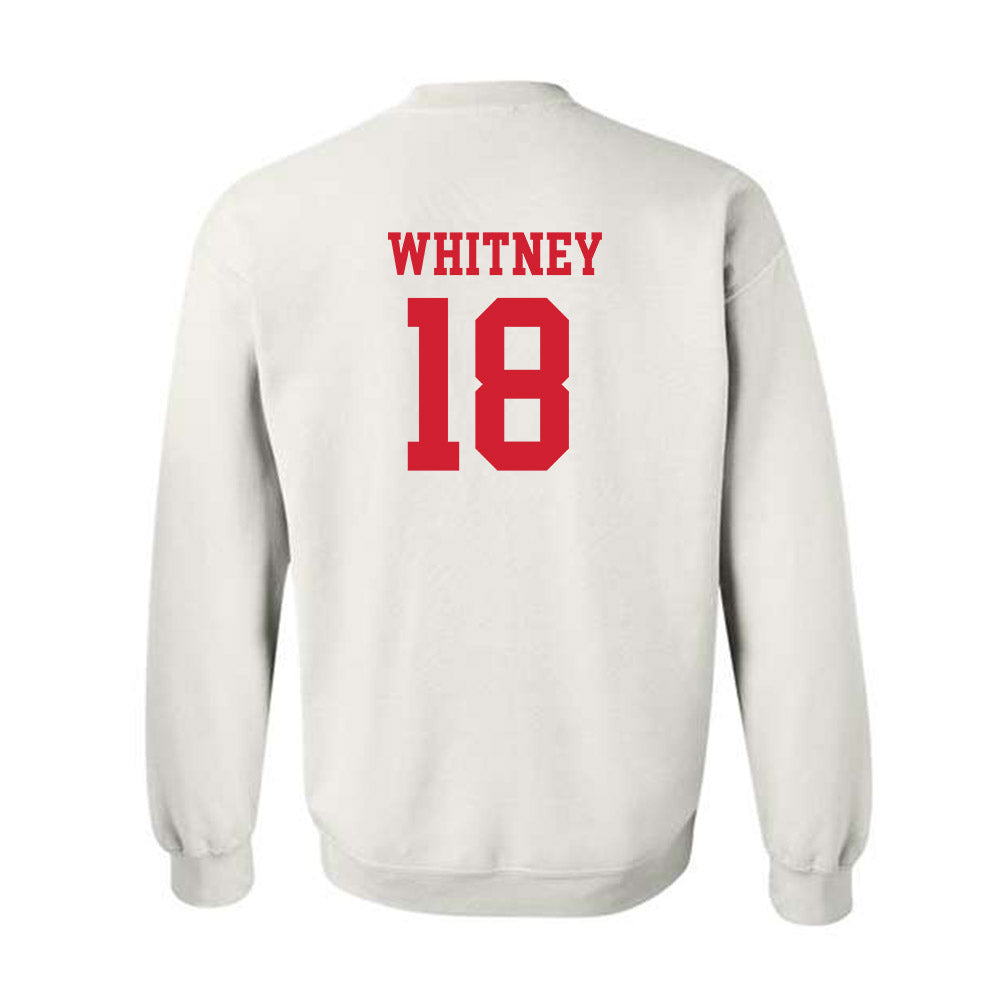 Fairfield - NCAA Men's Lacrosse : Landon Whitney - Classic Shersey Crewneck Sweatshirt-1