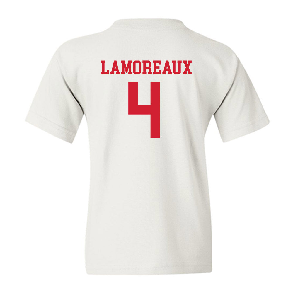 Fairfield - NCAA Women's Basketball : Kaety Lamoreaux - Classic Shersey Youth T-Shirt-1