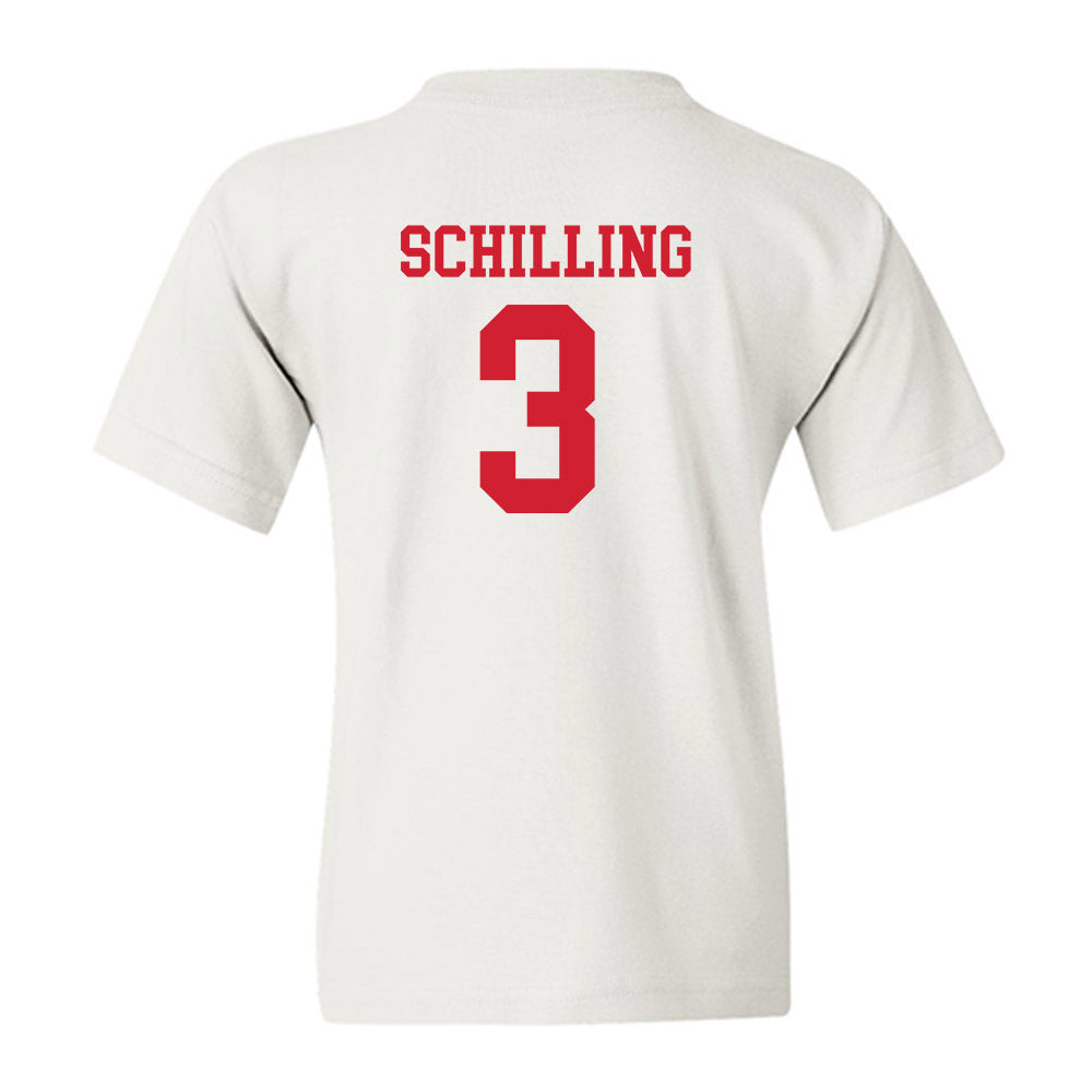 Fairfield - NCAA Baseball : Owen Schilling - Classic Shersey Youth T-Shirt-1