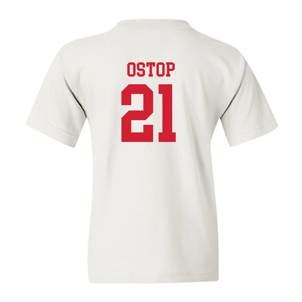 Fairfield - NCAA Men's Basketball : Tanner Ostop - Classic Shersey Youth T-Shirt-1