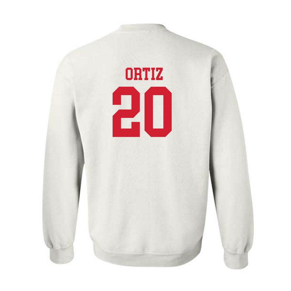 Fairfield - NCAA Men's Soccer : Cristian Ortiz - Classic Shersey Crewneck Sweatshirt-1