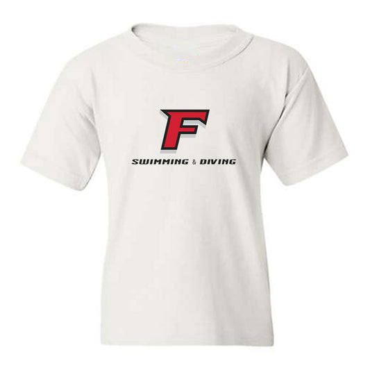 Fairfield - NCAA Men's Swimming & Diving : James Bertrand - Classic Shersey Youth T-Shirt-0