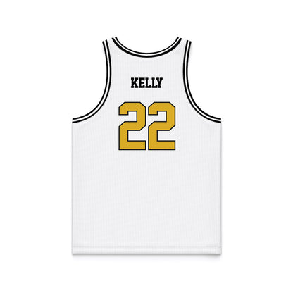 PFW - NCAA Men's Basketball : Danny Kelly - White Basketball Jersey-1