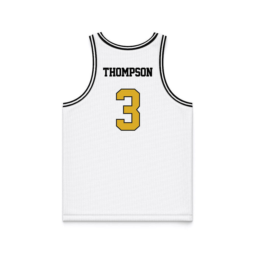 PFW - NCAA Men's Basketball : Carl Thompson - White Basketball Jersey-1