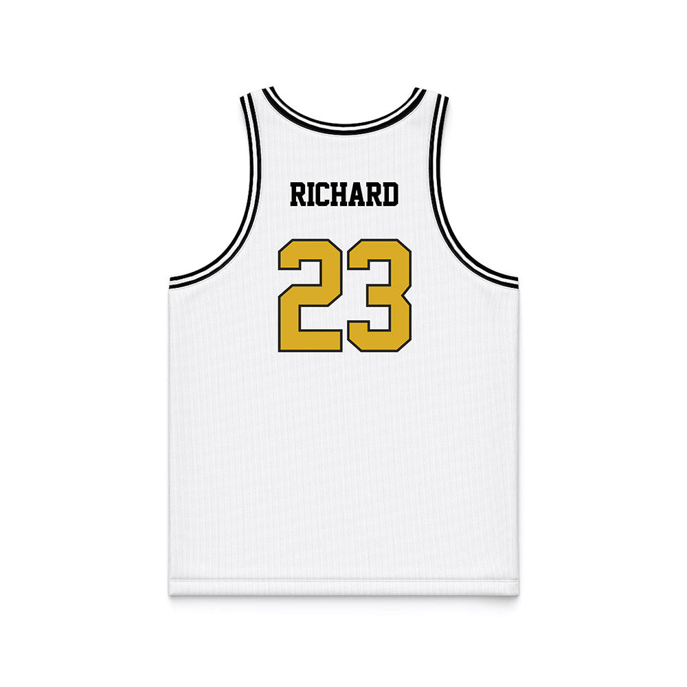 PFW - NCAA Men's Basketball : Solomon Richard - White Basketball Jersey-1