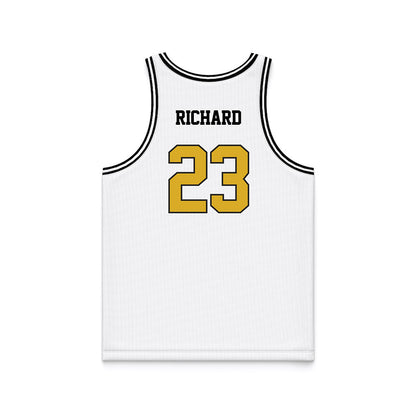 PFW - NCAA Men's Basketball : Solomon Richard - White Basketball Jersey-1