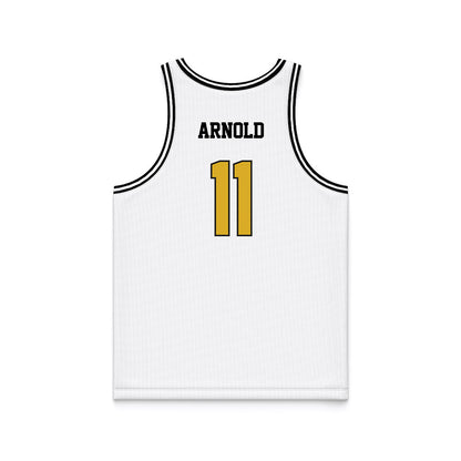 PFW - NCAA Men's Basketball : Jaiden Arnold - White Basketball Jersey-1