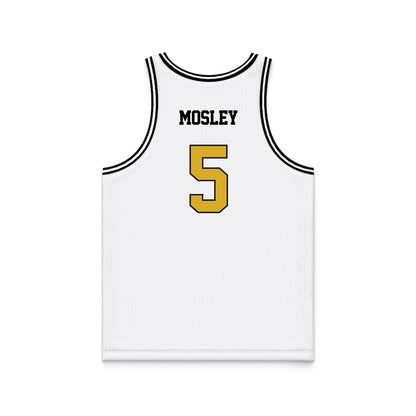PFW - NCAA Men's Basketball : Emmanuel Mosley - White Basketball Jersey-1