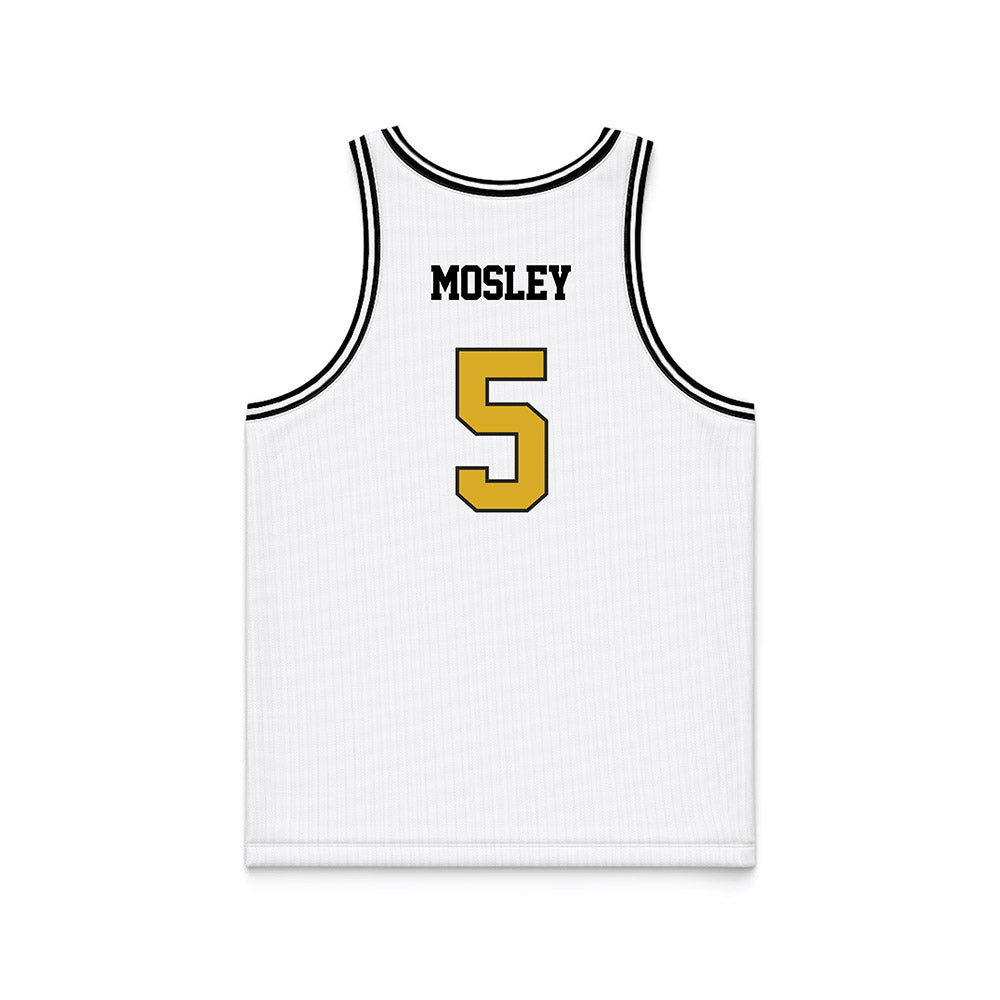 PFW - NCAA Men's Basketball : Emmanuel Mosley - White Basketball Jersey-1