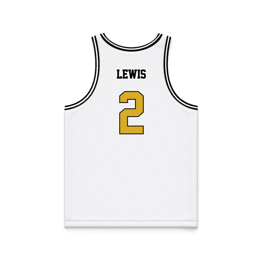 PFW - NCAA Men's Basketball : DeAndre Lewis - White Basketball Jersey-1