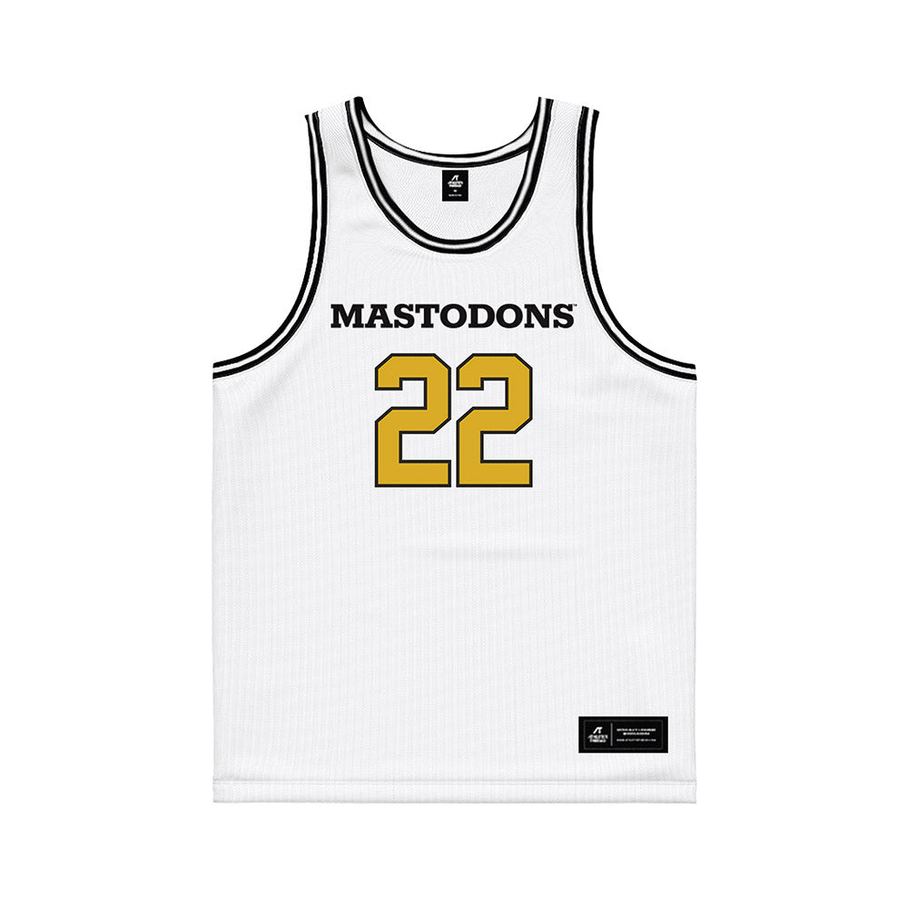 PFW - NCAA Men's Basketball : Danny Kelly - White Basketball Jersey-0