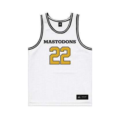 PFW - NCAA Men's Basketball : Danny Kelly - White Basketball Jersey-0
