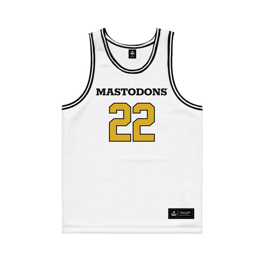 PFW - NCAA Men's Basketball : Danny Kelly - White Basketball Jersey-0