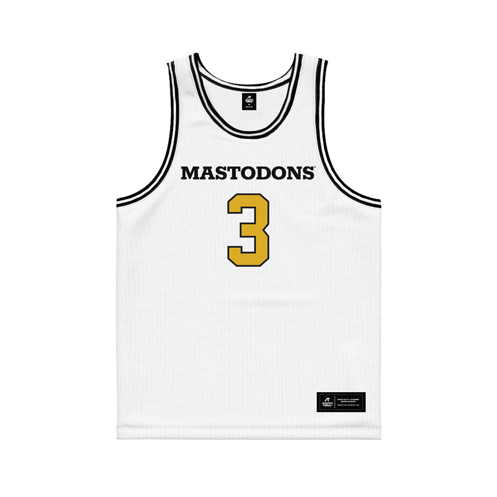 PFW - NCAA Men's Basketball : Carl Thompson - White Basketball Jersey-0