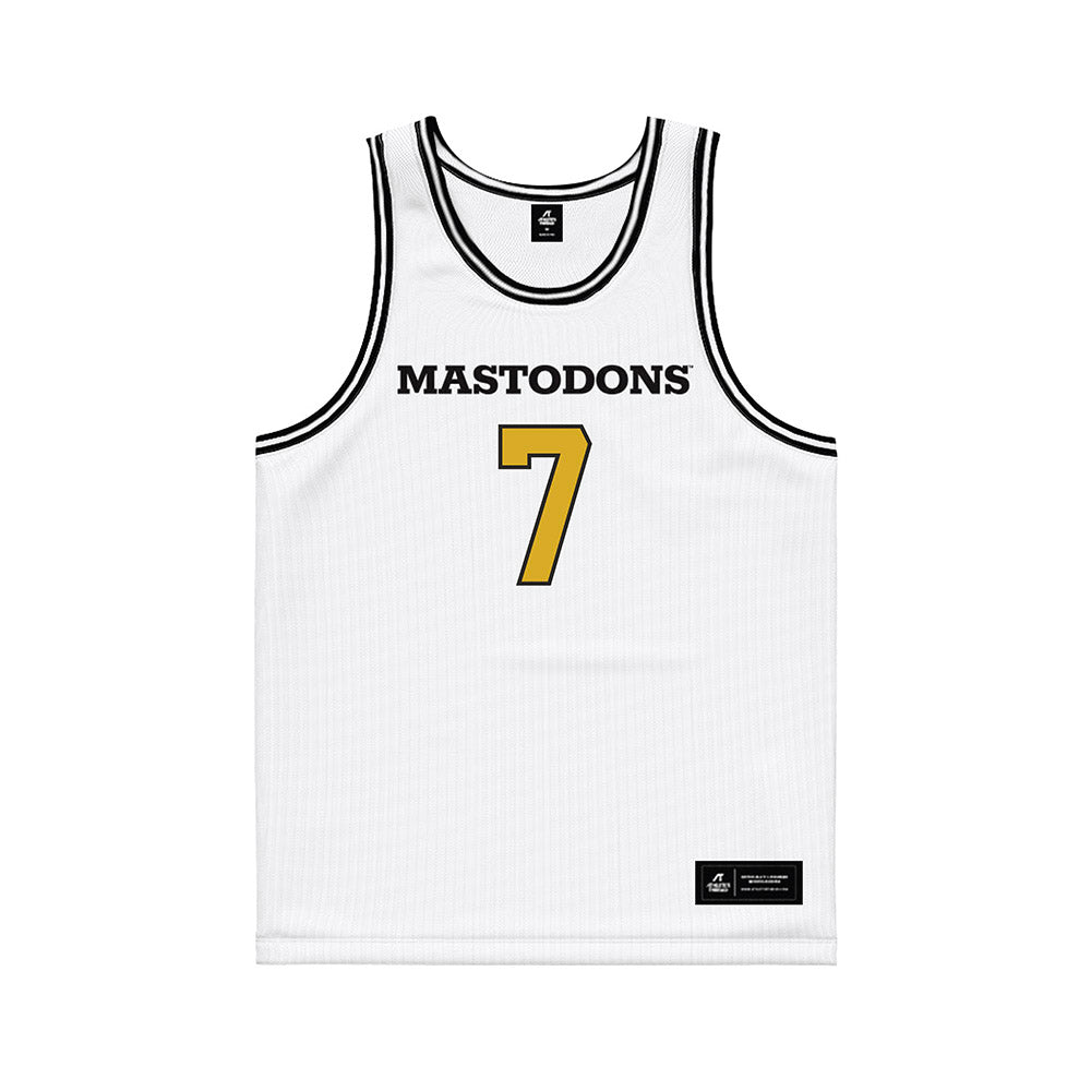 PFW - NCAA Men's Basketball : Tamaje Izuagbe - White Basketball Jersey-0