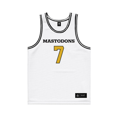 PFW - NCAA Men's Basketball : Tamaje Izuagbe - White Basketball Jersey-0