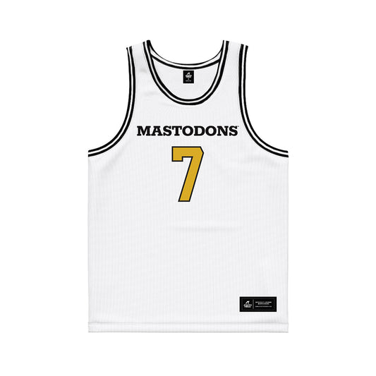 PFW - NCAA Men's Basketball : Tamaje Izuagbe - White Basketball Jersey-0