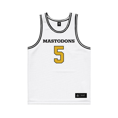 PFW - NCAA Men's Basketball : Emmanuel Mosley - White Basketball Jersey-0