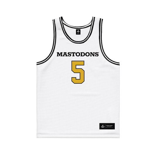 PFW - NCAA Men's Basketball : Emmanuel Mosley - White Basketball Jersey-0
