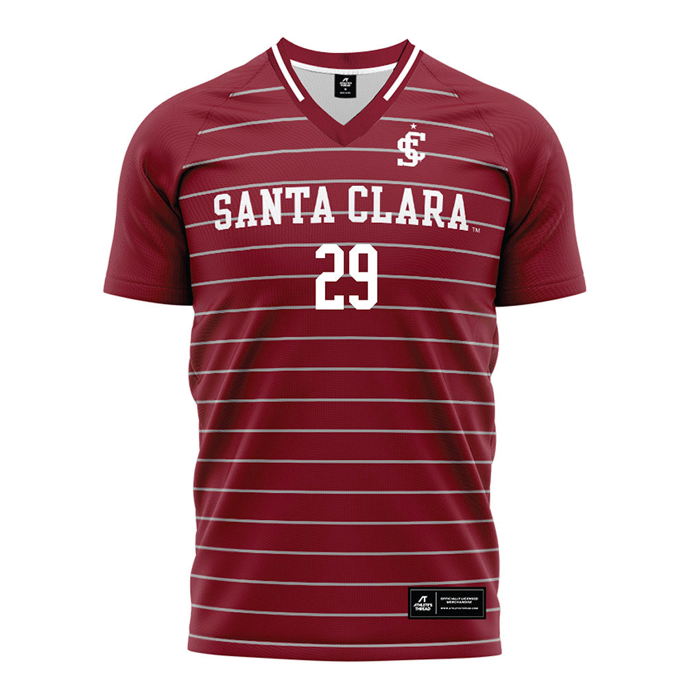 SCU - NCAA Men's Soccer : Yu Yokokawa - Red Soccer Jersey