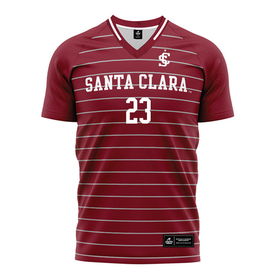 SCU - NCAA Men's Soccer : Spencer Roberts - Red Soccer Jersey-0