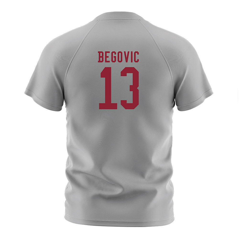 SCU - NCAA Men's Soccer : Alen Begovic - Grey Soccer Jersey-1