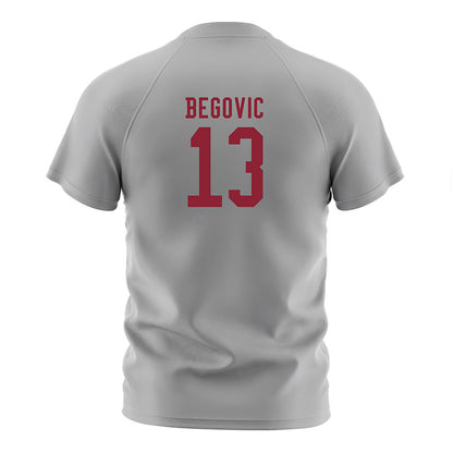 SCU - NCAA Men's Soccer : Alen Begovic - Grey Soccer Jersey-1