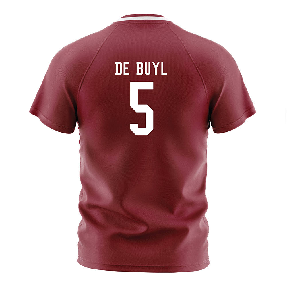 SCU - NCAA Women's Soccer : Isabelle De Buyl - Red Soccer Jersey-1