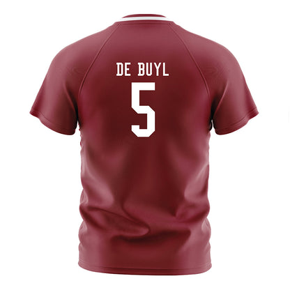 SCU - NCAA Women's Soccer : Isabelle De Buyl - Red Soccer Jersey-1