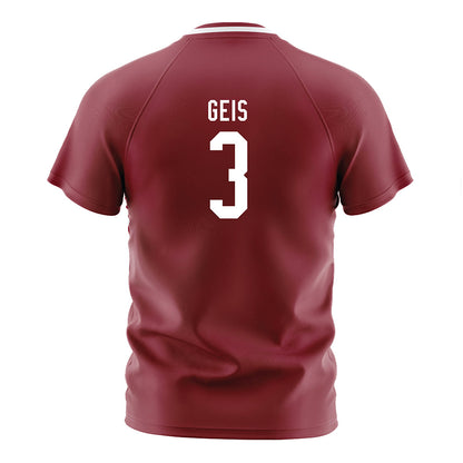 SCU - NCAA Women's Soccer : Jordan Geis - Red Soccer Jersey-1