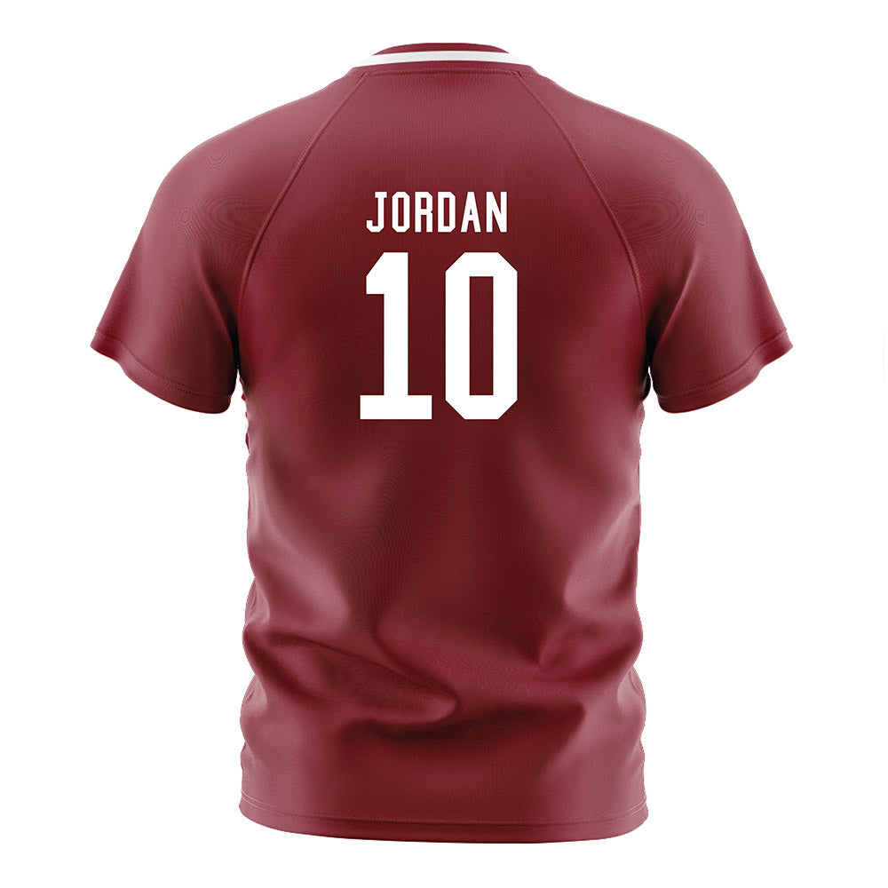 SCU - NCAA Women's Soccer : Kat Jordan - Red Soccer Jersey-1