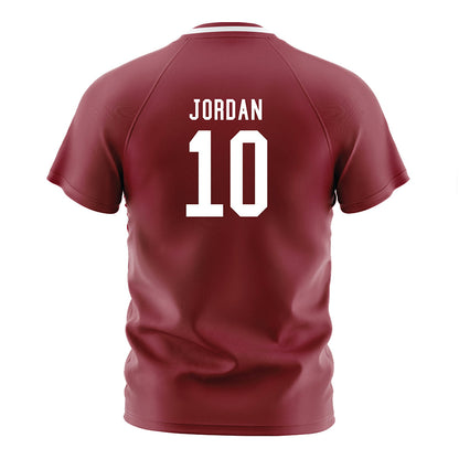SCU - NCAA Women's Soccer : Kat Jordan - Red Soccer Jersey-1
