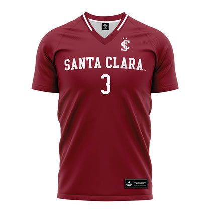SCU - NCAA Women's Soccer : Jordan Geis - Red Soccer Jersey-0