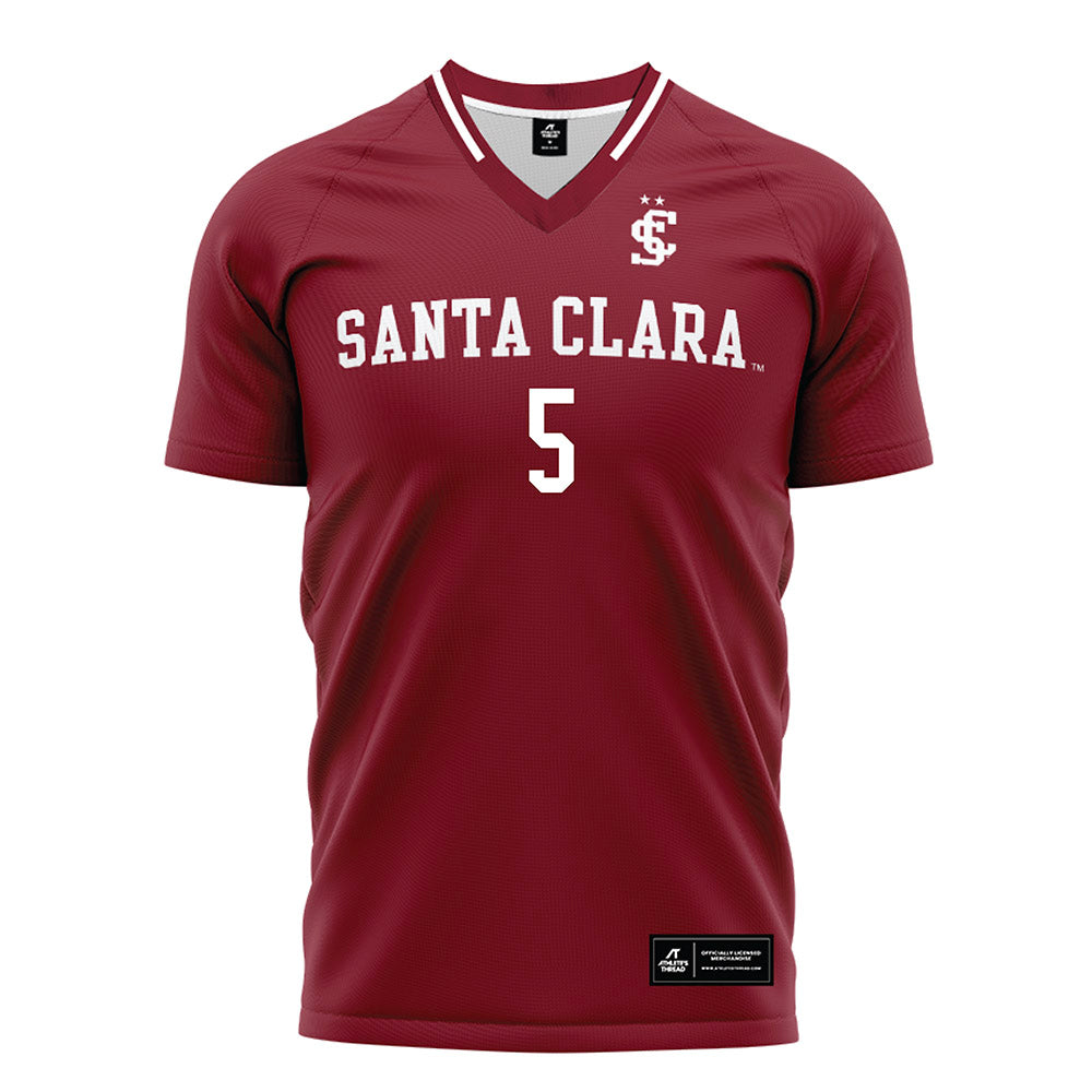 SCU - NCAA Women's Soccer : Isabelle De Buyl - Red Soccer Jersey-0