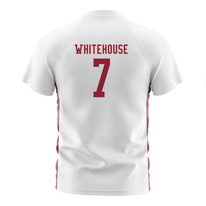 SCU - NCAA Women's Soccer : Addison Whitehouse - White Soccer Jersey-1