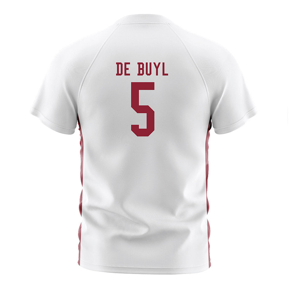 SCU - NCAA Women's Soccer : Isabelle De Buyl - White Soccer Jersey-1