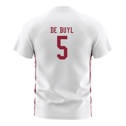 SCU - NCAA Women's Soccer : Isabelle De Buyl - White Soccer Jersey-1