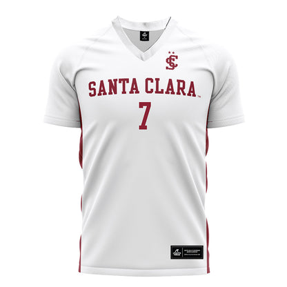 SCU - NCAA Women's Soccer : Addison Whitehouse - White Soccer Jersey-0
