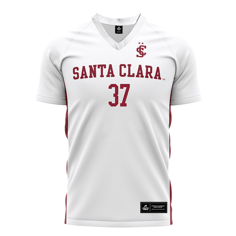 SCU - NCAA Women's Soccer : Stella Villalta - White Soccer Jersey