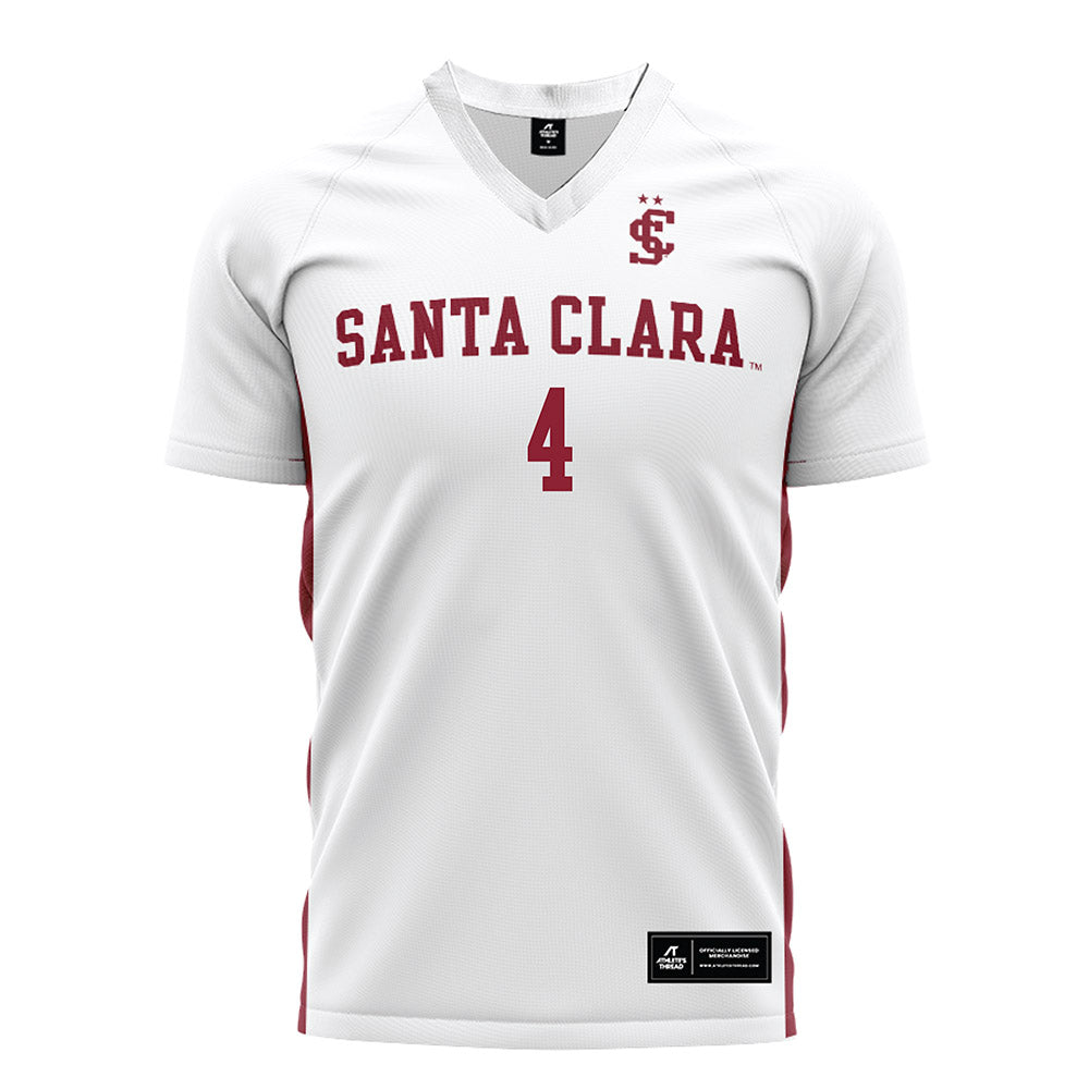 SCU - NCAA Women's Soccer : Rylan Cashman - White Soccer Jersey-0