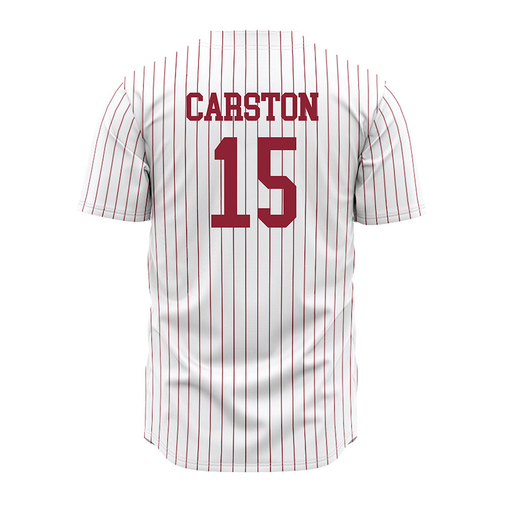 SCU - NCAA Baseball : Koen Carston - White Jersey-1