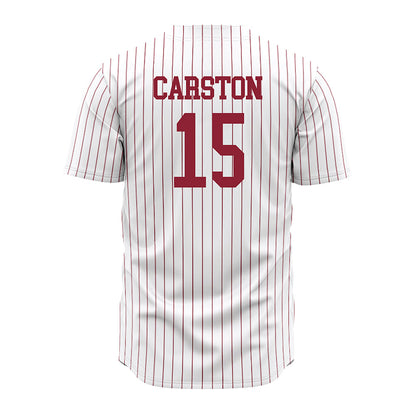 SCU - NCAA Baseball : Koen Carston - White Jersey-1