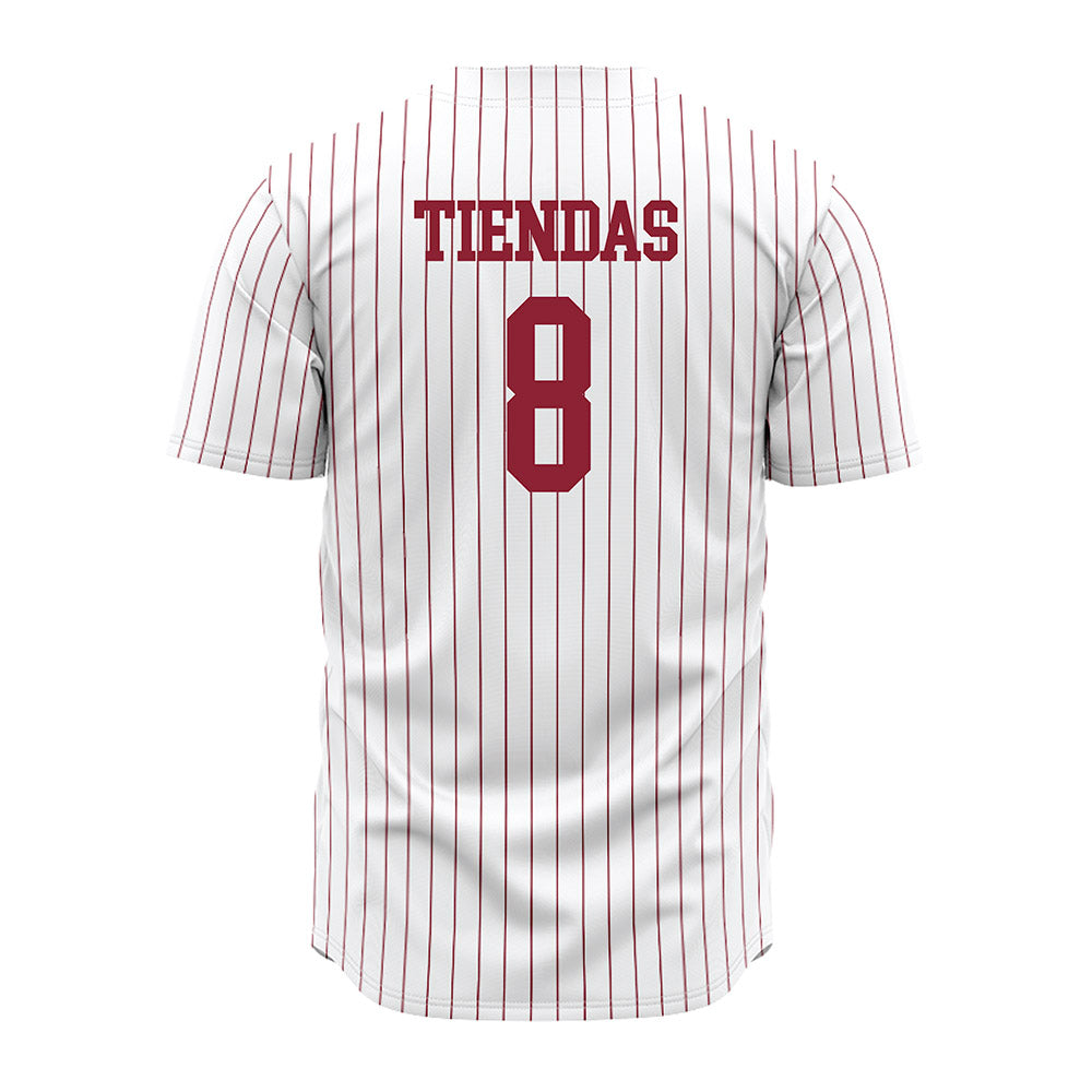 SCU - NCAA Baseball : Matthew Tiendas - White Jersey-1