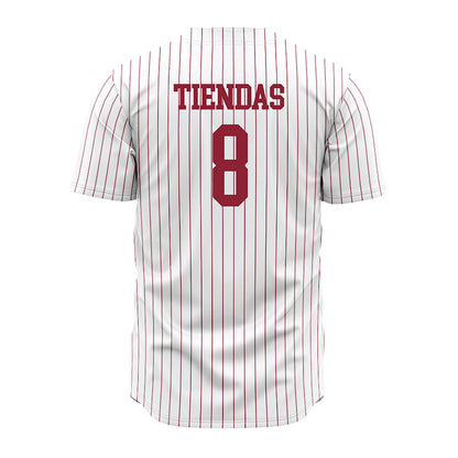 SCU - NCAA Baseball : Matthew Tiendas - White Jersey-1