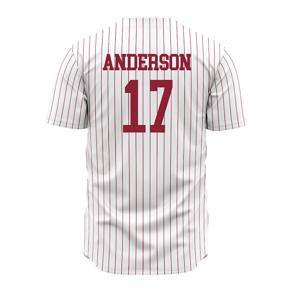 SCU - NCAA Baseball : Will Anderson - White Jersey-1