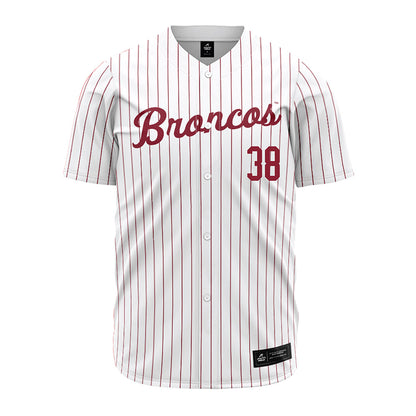 SCU - NCAA Baseball : Nicholas Chow - White Jersey-0