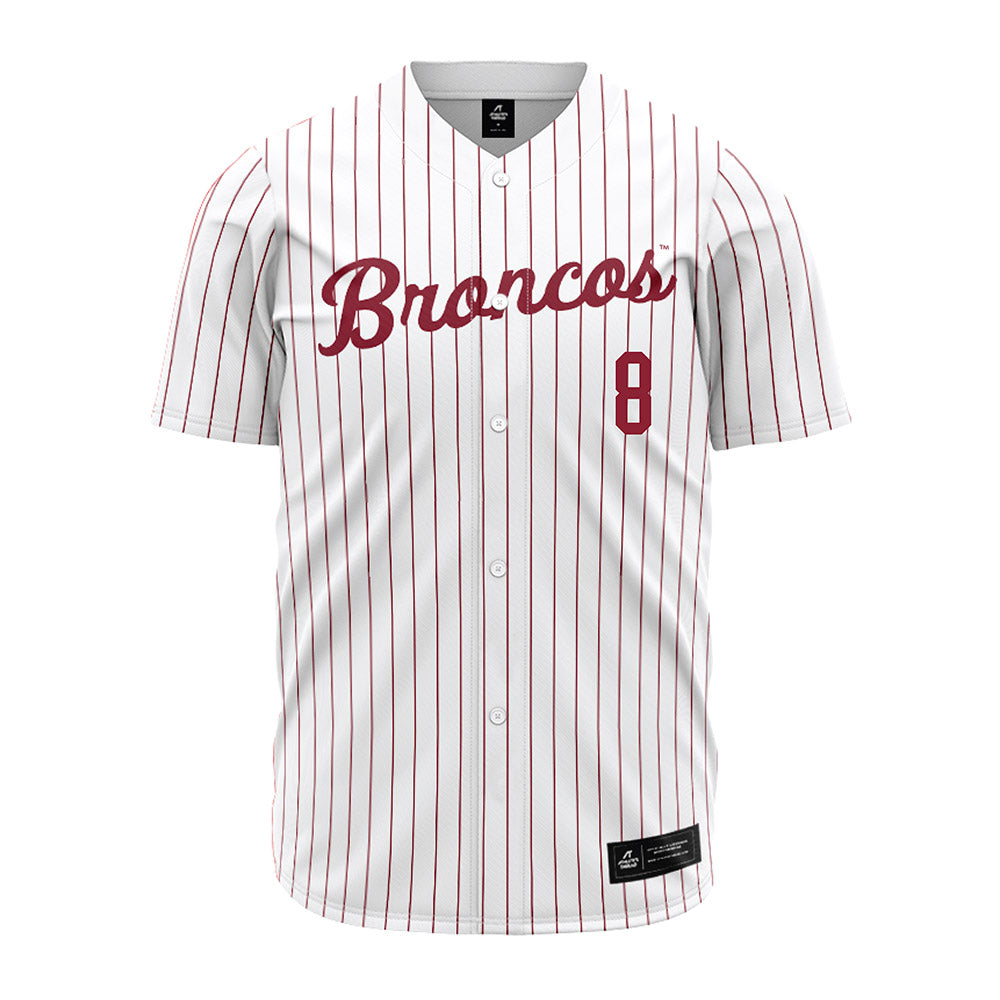 SCU - NCAA Baseball : Matthew Tiendas - White Jersey-0